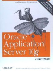 Portada de Oracle Application Server 10g Essentials