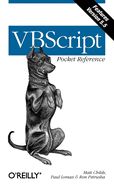 Portada de VBScript Pocket Reference