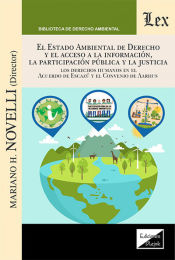 Portada de Estado ambiental de derecho y el acceso a la informacion