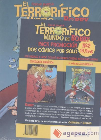 EL TERRORIFICO MUNDO DE BOBBY 1 Y 2 PACK