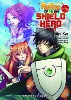 Portada de The Rising of the Shield Hero, Volume 01: The Manga Companion