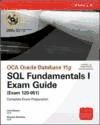 Portada de OCA Oracle Database 11g: SQL Fundamentals I Exam Guide Book/CD Package