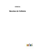 Portada de Novelas de Voltaire