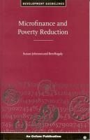 Portada de Microfinance and Poverty Reduction