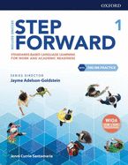 Portada de Step Forward Level 1 Student Book with Online Practice: Standards-Based Language Learning for Work and Academic Readiness