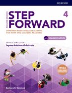 Portada de Step Forward Level 4 Student Book with Online Practice: Standards-Based Language Learning for Work and Academic Readiness