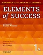 Portada de Elements of Success Student Book 1a