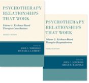 Portada de Psychotherapy Relationships That Work, 2 Vol Set
