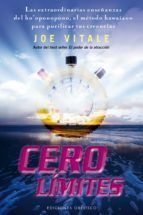 Portada de Cero l&iacute;mites (Ebook)