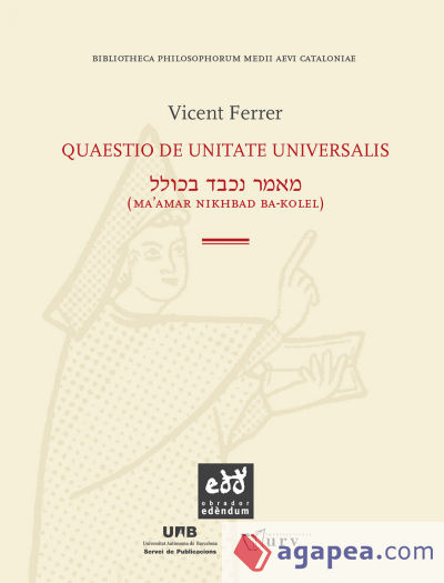 Quaestio de unitate universalis