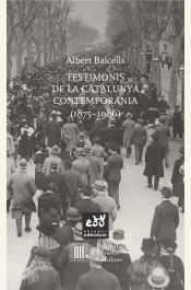 Portada de Testimonis de la Catalunya contemporània (1875 - 1986)
