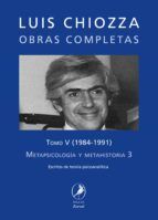 Portada de Obras completas de Luis Chiozza Tomo V (Ebook)