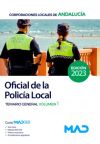 Oficial de la Policía Local de Andalucía. Temario General volumen 1