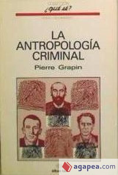 ANTROPOLOGIA CRIMINAL,LA