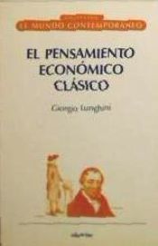 Portada de PENSAMIENTO ECONOMICO CLASICO