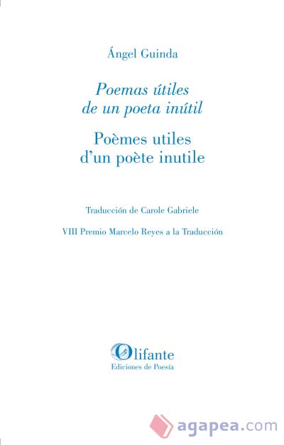 Poemas útiles de un poeta inútil