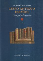 Portada de El mercado del libro antiguo español: una guia de precios