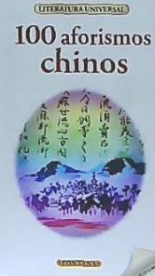 Portada de 100 aforismos chinos