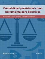 Portada de La contabilidad previsional como herramienta para directivos