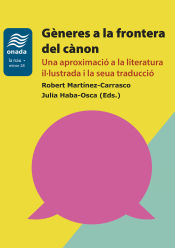 Portada de Gèneres a la frontera del cànon: Una aproximació a la literatura il·lustrada i la seua traducció