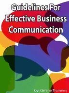 Portada de Guidelines For Effective Business Communication (Ebook)