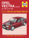 Opel Vectra Petrol (Oct 88 - Oct 95) Haynes Repair Manual