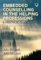 Portada de Embedded Counselling in the Helping Professions: A Practical Guide