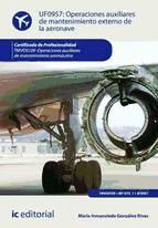 Portada de Operaciones auxiliares de mantenimiento externo de la aeronave. TMVO0109 (Ebook)