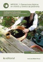 Portada de Operaciones básicas en viveros y centros de jardinería. AGAO0108 (Ebook)