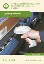 Portada de Operaciones y control de almacén de conservas vegetales. INAV0109 (Ebook)