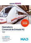 Operador/a Comercial de Entrada N2. Test. Grupo Renfe