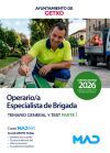 Operario/a Especialista de Brigada. Parte I Temario general y test. Ayuntamiento de Getxo