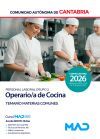 Operario de Cocina (Personal Laboral Grupo 2). Temario de Materias Comunes. Comunidad Aut&oacute;noma de Cantabria