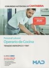 Operario De Cocina De La Comunidad Autónoma De Cantabria. Temario Y Test Específico