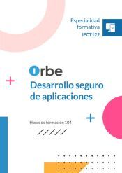 Portada de IFCT122. Desarrollo seguro de aplicaciones