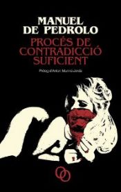 Portada de Procés de contradicció suficient