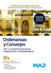 Ordenanzas y Conserjes de Corporaciones Locales. Test y supuestos prácticos comentados y argumentados