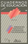 Orientación educativa e intervención psicopedagógica