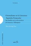 Orientalismo en la Literatura Espa&ntilde;ola Finisecular