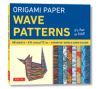 Origami Paper Wave Patterns 6 3/4" - 48 Sheets: (Tuttle Origami Paper)