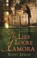 Portada de The Lies of Locke Lamora
