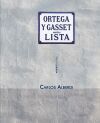 Ortega y Gasset, antes Lista