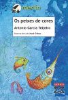 Os peixes de cores