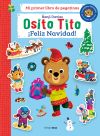 Osito Tito. Mi Primer Libro De Pegatinas. ¡feliz Navidad!