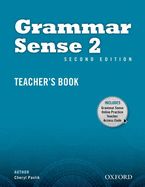 Portada de Grammar Sense 2. Teacher's Book with Online Practice Access Code Card