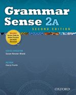 Portada de Grammar Sense 2A. Student Book with Online Practice Access Code Card