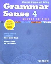 Portada de Grammar Sense 4. Student Book with Online Practice Access Code Card