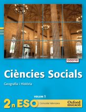 Portada de Adarve Ciències Socials 2 º ESO Llibre de l'Alumne Versió Trimestral Comunitat Valenciana (Volums 1,2,3)