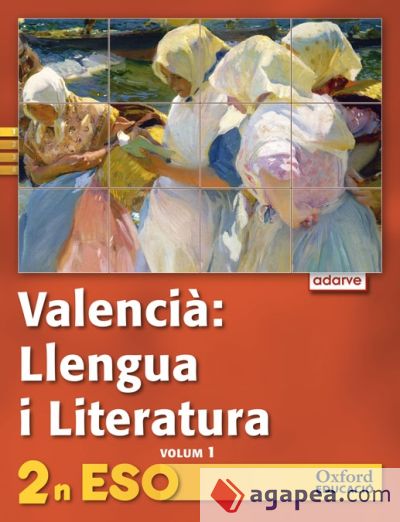 Adarve LLengua i Literatura 2 º ESO Llibre de l'Alumne Versió Trimestral Comunitat Valenciana (Volums 1,2,3,4)