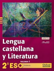 Portada de Adarve Lengua y Literatura Serie Trama 2º ESO  Libro del Alumno Versión Trimestral Andalucía (Volumenes 1,2,3,4)